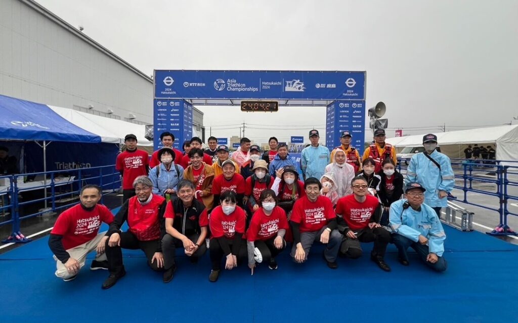 アジアトライアスロンチャンピオンシップの救護に参加しました