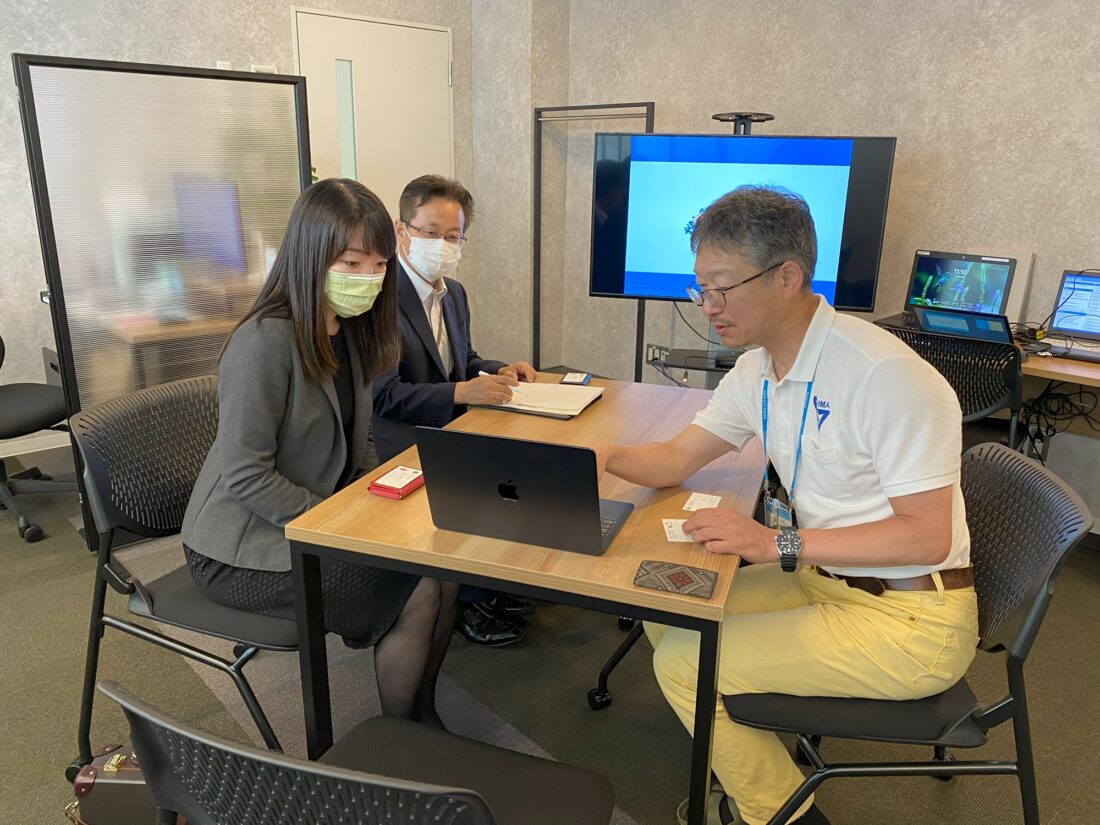 広島県健康福祉局　北原 加奈子局長が面会に来られました