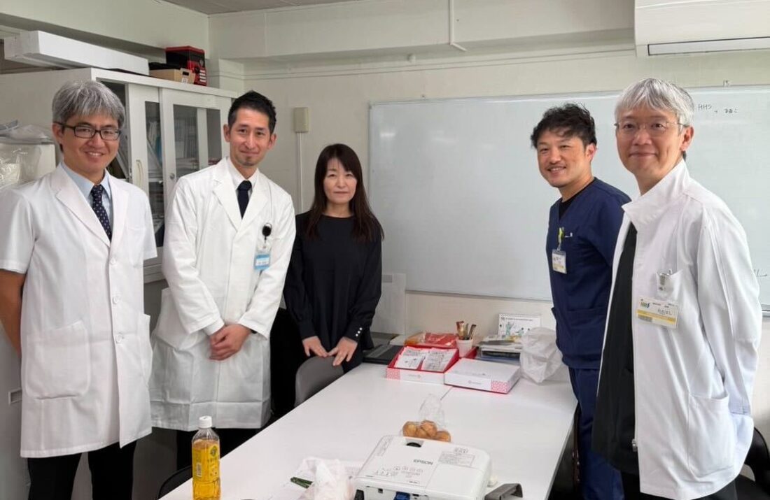 板橋中央総合病院との情報交換・見学を行いました